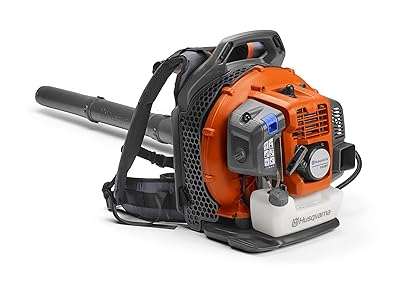 Husqvarna 150BT Gas Leaf Blower, 51-cc 2.16-HP 2-Cycle Backpack Leaf Blower, 765-CFM, 270-MPH, 22-N Powerful Clearing Performance and Ergonomic Harness System, 970466901