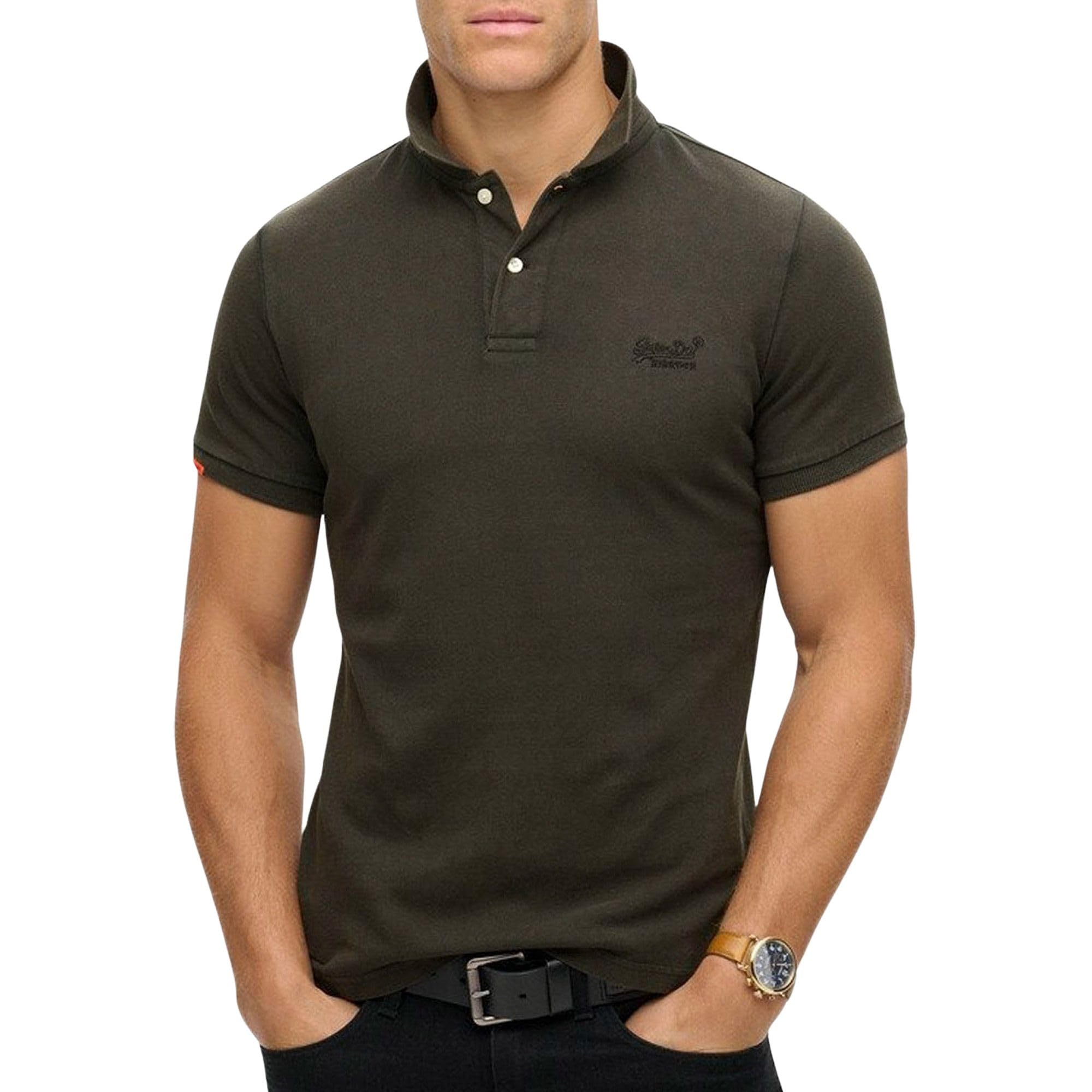 Superdry Vintage Destroyed Polo shirt Men - M