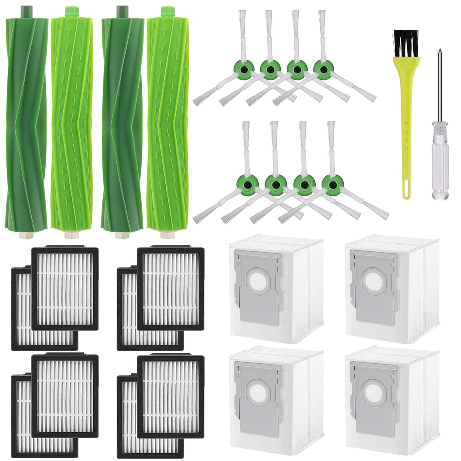 Kit di Ricambi per iRobot Roomba E5 E6 i7 i7+ i3 i3+ i4 i4+ i6 i6+ j7