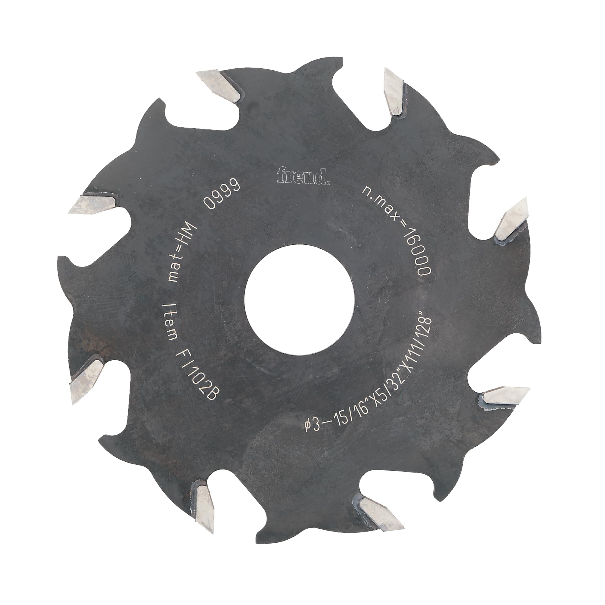 Freud Multi Fi102: 4" 8-Tooth Replacement Blade For Js100, Js102 Or Similar Biscuit Joiner