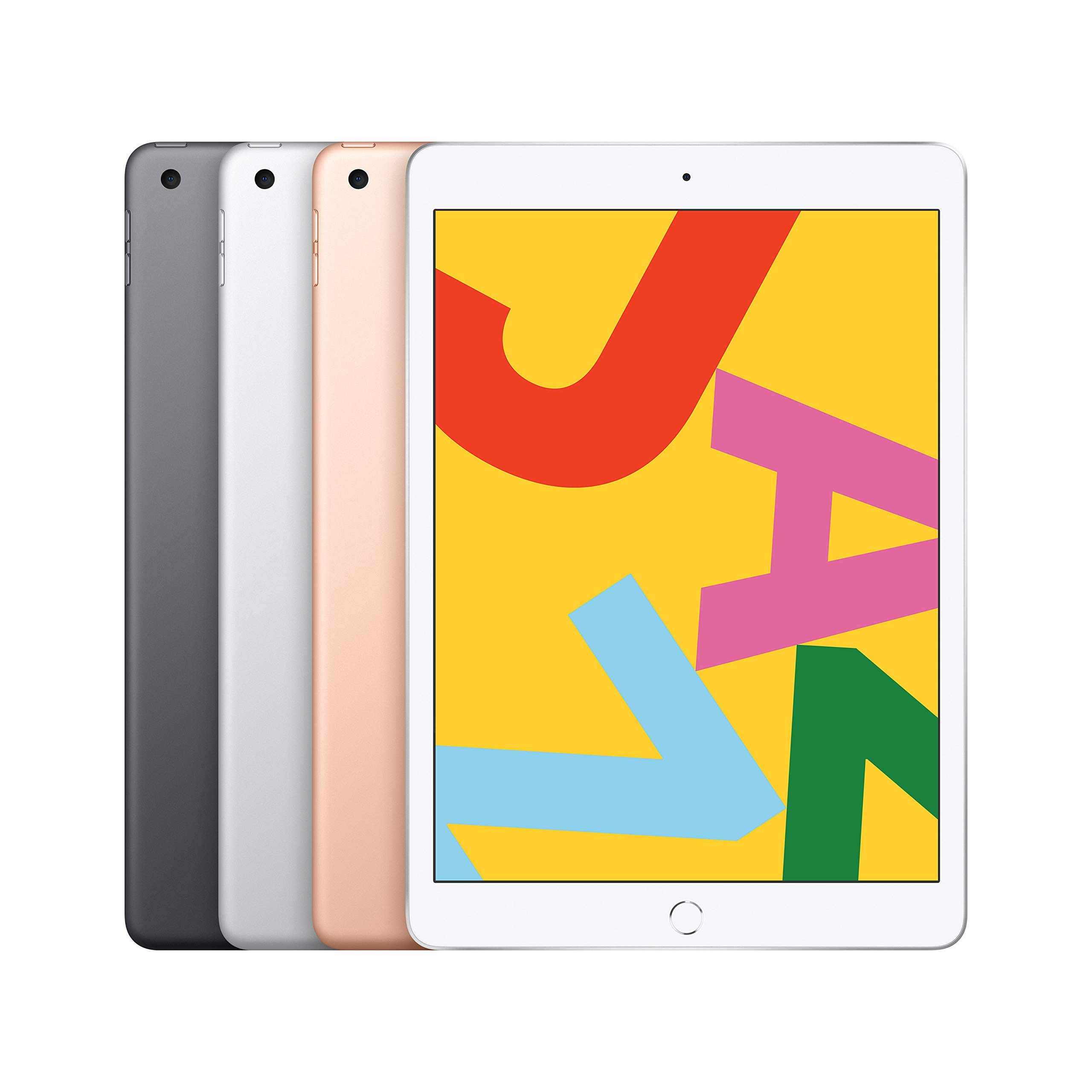 2019 Apple iPad (10,2-pouces, Wi-Fi, 128 Go) Argent (Reconditionné)
