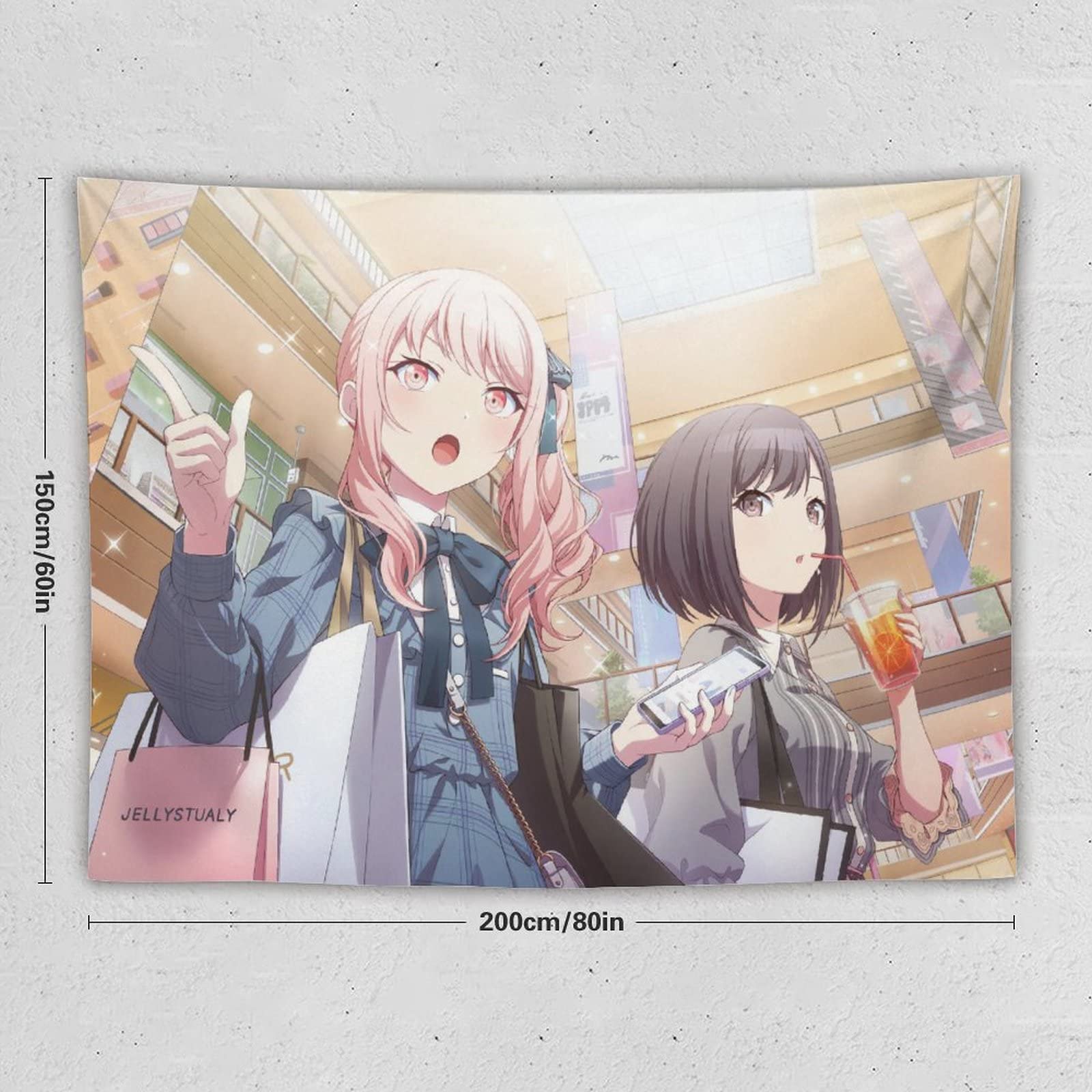 Amazon.co.jp: 暁山瑞希 東雲絵名 タペストリー アニメ タペストリー