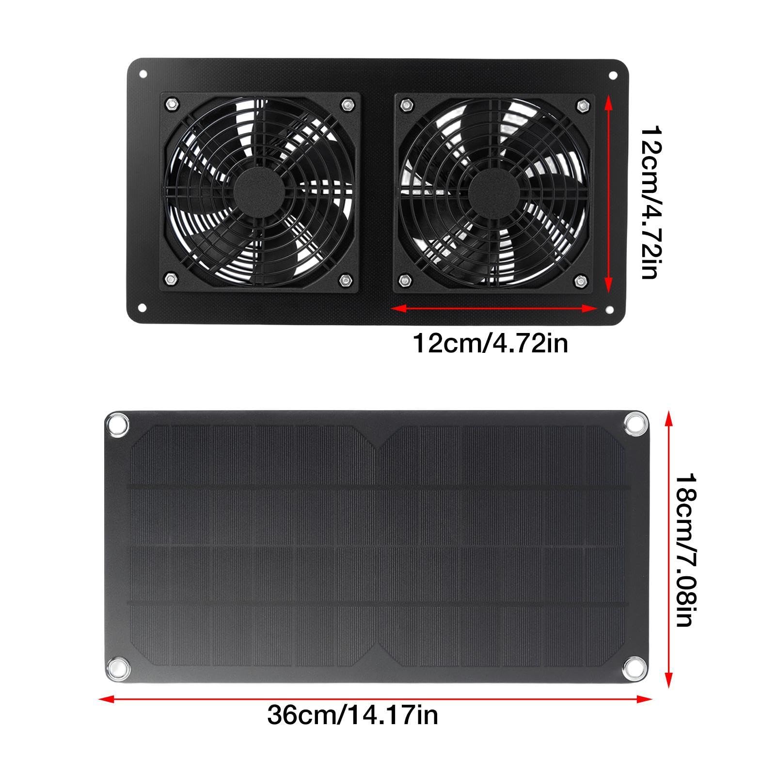 Ventilatore di scarico solare, 10 W, 12 V, alimentato a energia solare