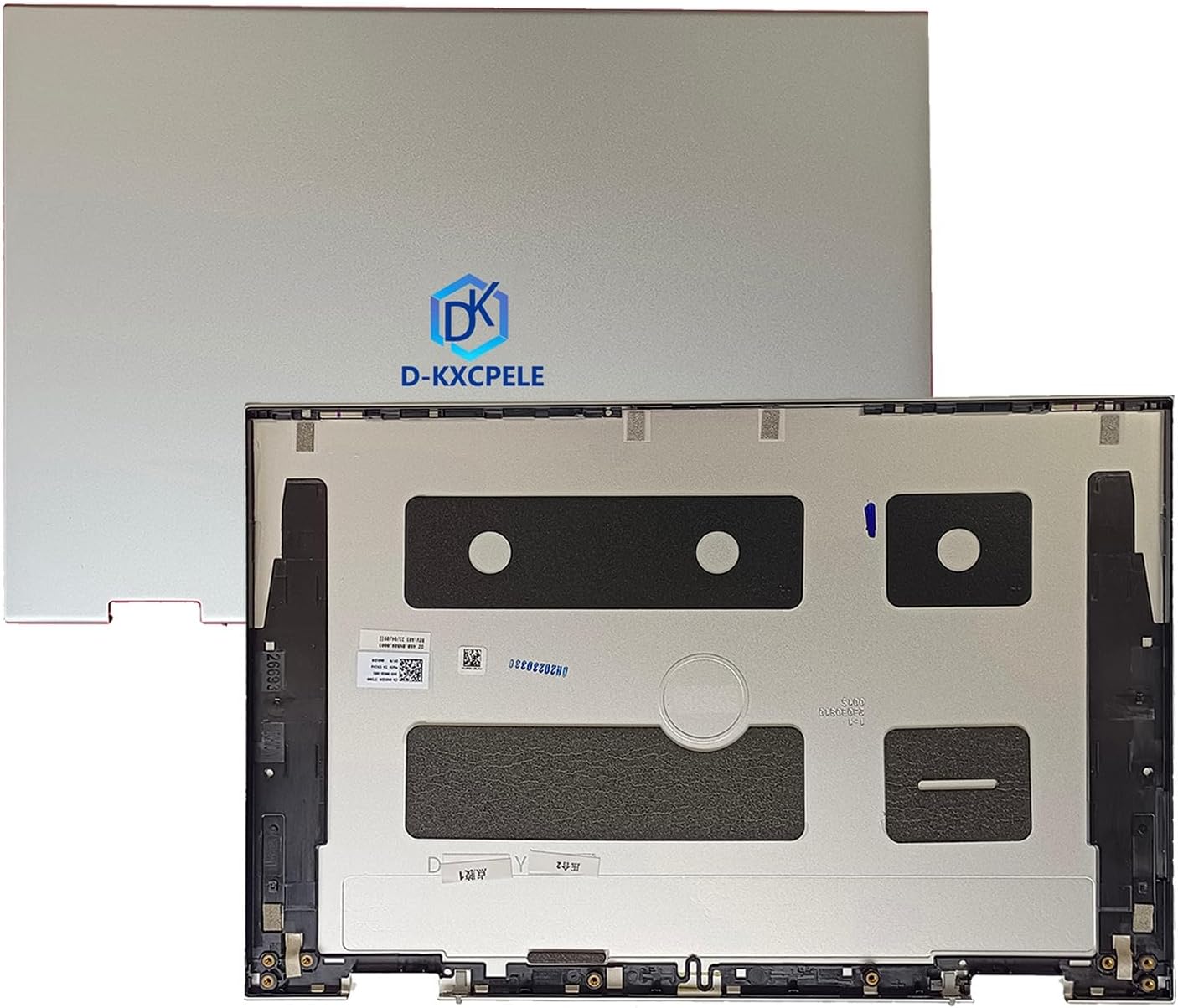 Replacement Laptop LCD Cover Back Rear Top Lid for Dell Inspiron 7415 5410 5415 2-in-1 0NRGDR NRGDR 460.0N809.0011 Silver