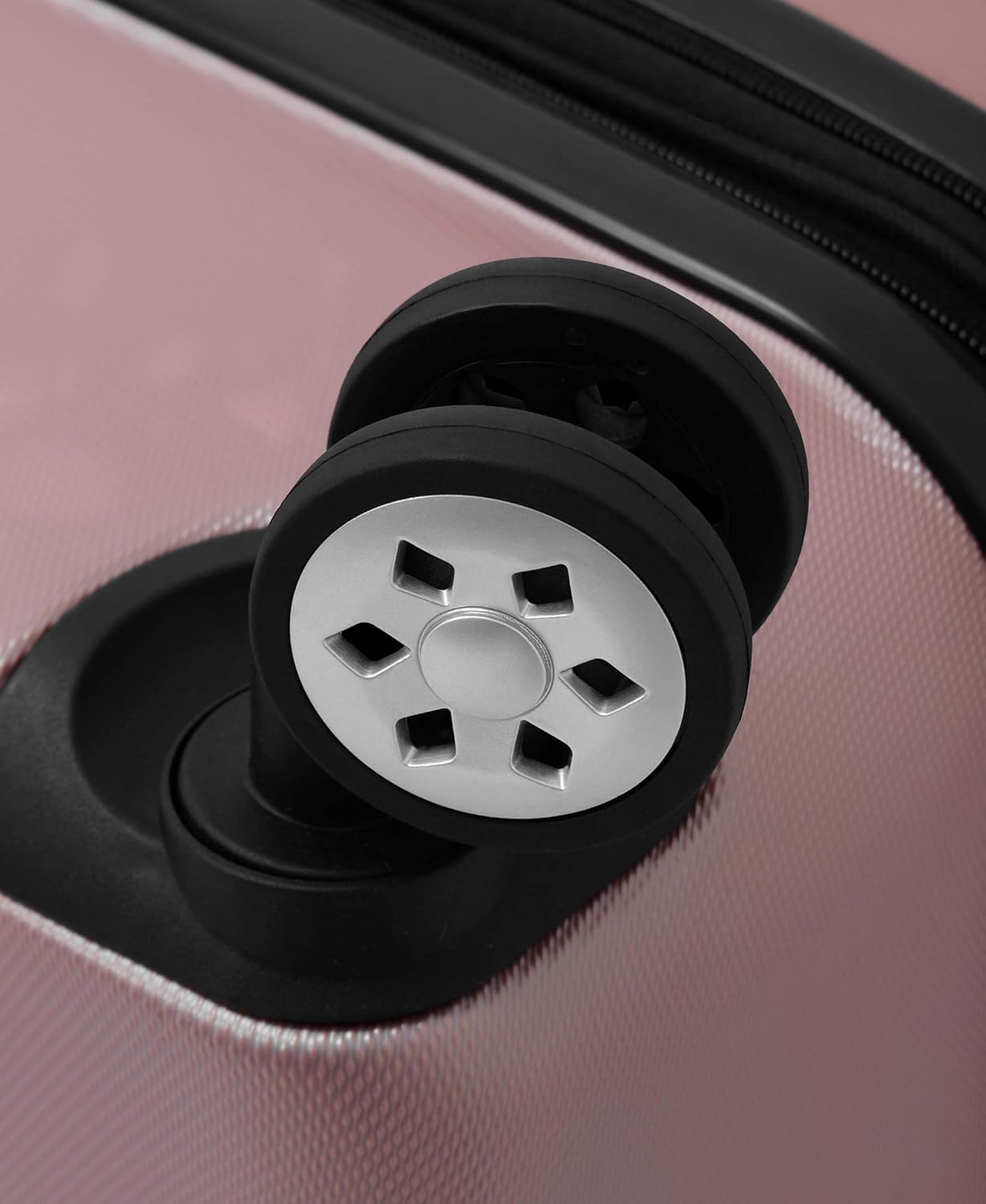  | London Fog Southbury II Hardside Spinner Luggage, blush, Carry-On 20-Inch | Suitcases