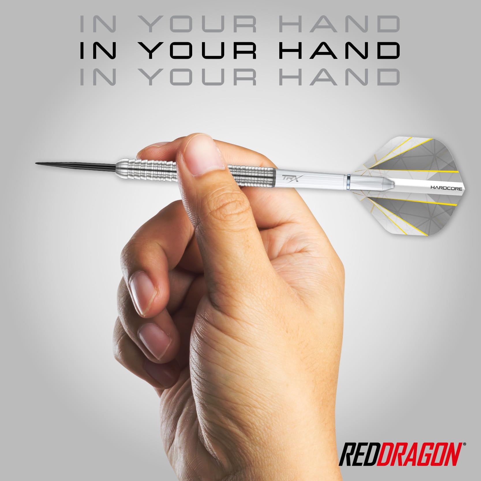 RED DRAGON Darts - Seren Pure Serie - 90% Tungsteno Professionale Punta in acciaio Set di freccette con voli e aste per freccette -Disponibile in quattro stili -Disponibile in 21g, 22g, 23g, 24g & 25g