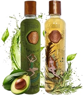 RITUAL BOTANICO KIT2 - Shampoo de Romero + Acondicionador Intensivo PLEX con Banano y Aguacate 100% Colombiano