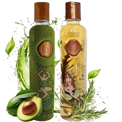 RITUAL BOTANICO KIT2 Acelerador de Crecimiento y Ultrareparador S.O.S. Champú de Romero + Tratamiento Intensivo PLEX con Banano y Aguacate 100%