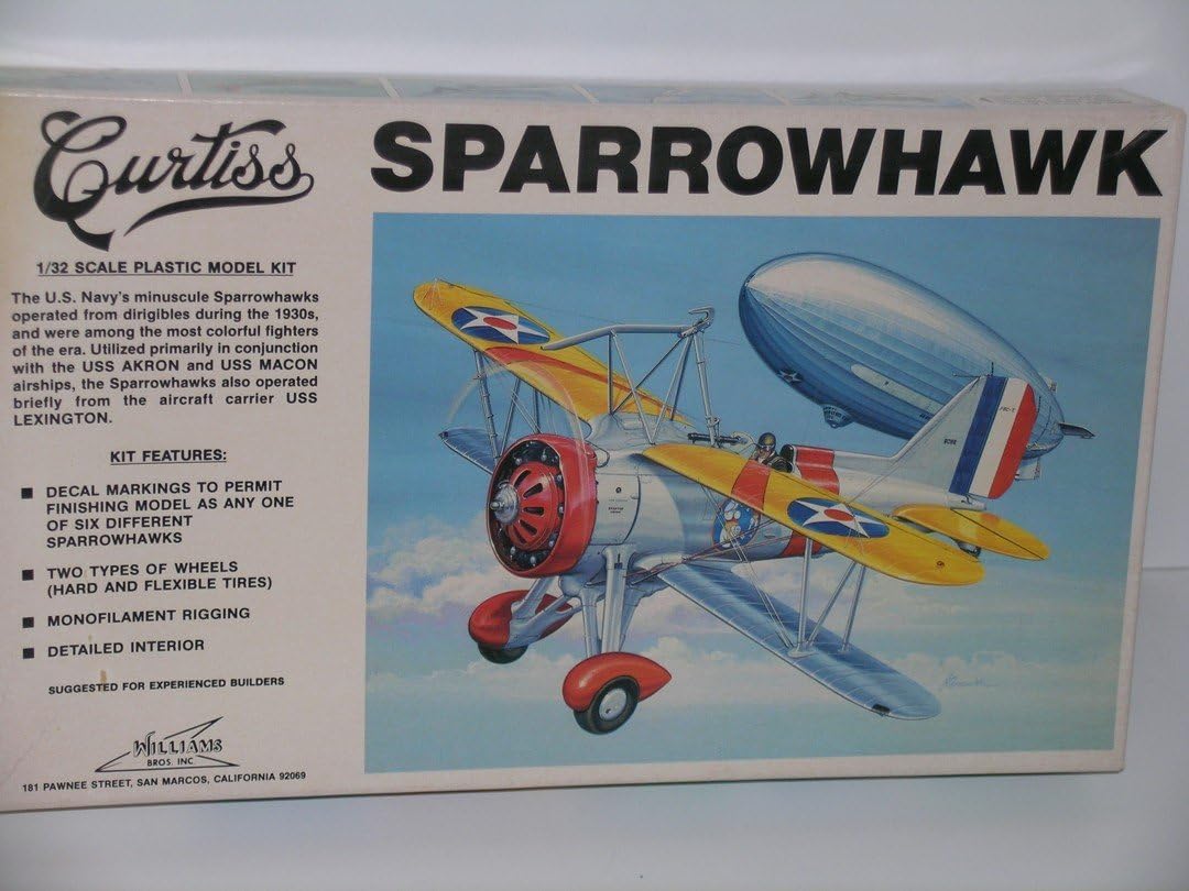 Willams Brothers "Curtiss Sparrowhawk" Plastic Model Kit