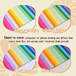 DIY Livre de 10"x10" 20 Feuille/ 40 Pages Colorful Pages Craft Album, Creative Art Journal pour le dessin, l'écriture, la photo & Stickers, Cadeau fait main parfait, Khaki