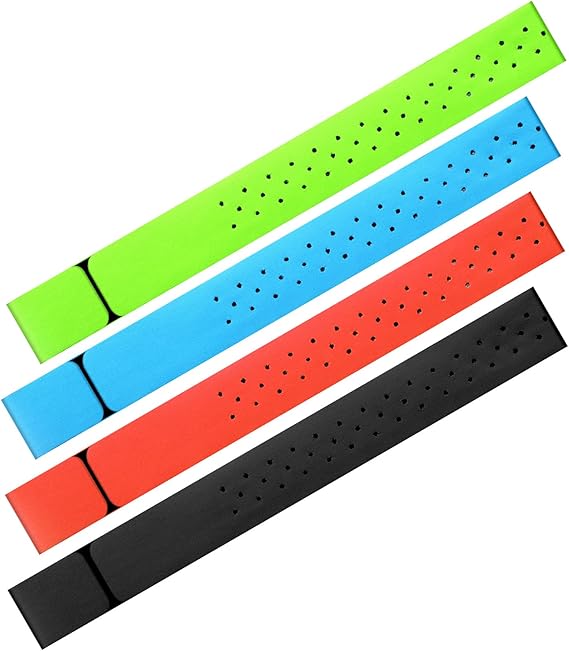 Oudain 4 Pcs Replacement Heart Rate Monitor Band, Soft