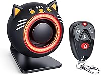 LNKERCO 5.0 Car Alarm: 120dB Motion Sensor with Wireless Remote, Red Flashing Light, USB Rechargeable Anti-Theft for Car, RV, SUV, Truck