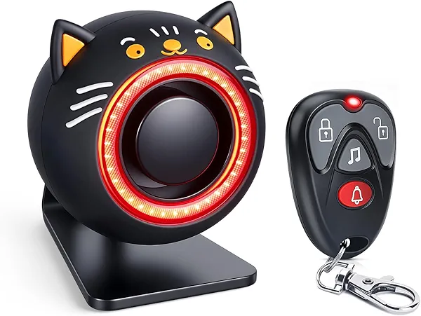Car Alarm System, 120dB Car Alarm System with Motion Sensor Alarm & Red Light, Wireless Remote Anti Theft Car Device, Vehicle Security Alert Security Lights for Car, RV, SUV, Truck(Upgrade 5.0)