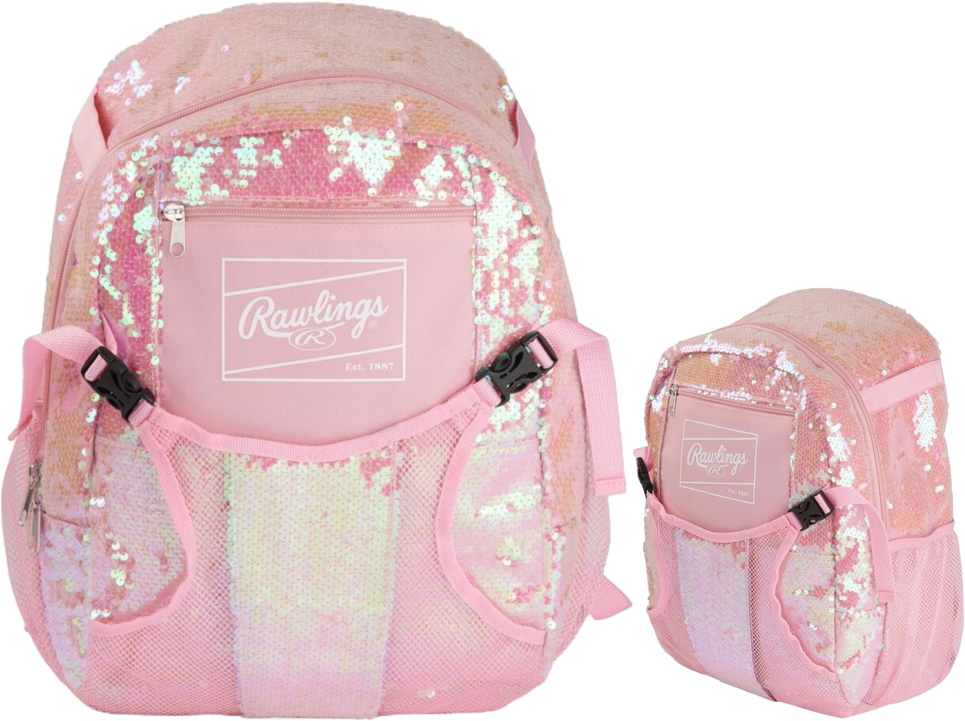 Rawlings Remix T-Ball Backpack - Pink Sequins | Pink |