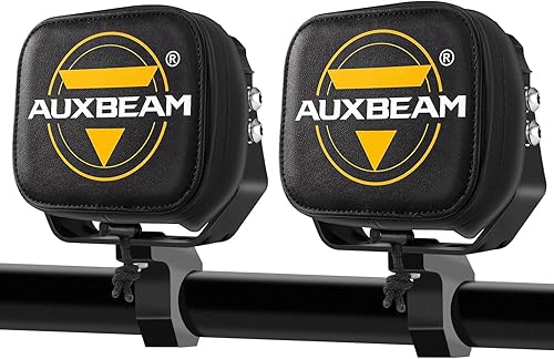 Auxbeam XP-Ultra Series - Cubiertas protectoras de piel de 5 pulgadas para luces de cubo, protección de luz para todo terreno, cumple con la tapa de