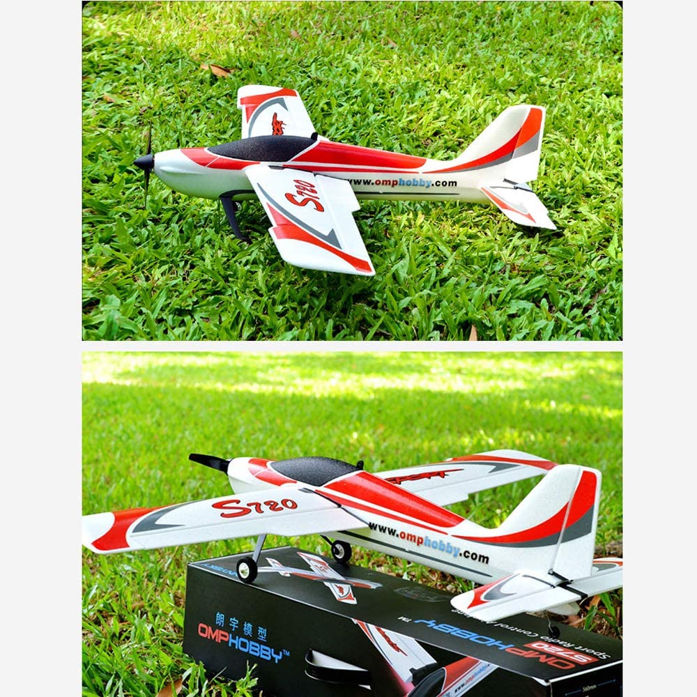 Motore brushless per Aereo telecomandato RC, Aereo radiocomandato a 2,4 GHz con stabilizzatore giroscopico a 6 Assi, eccellenti Prestazioni dell'aliante per Principianti