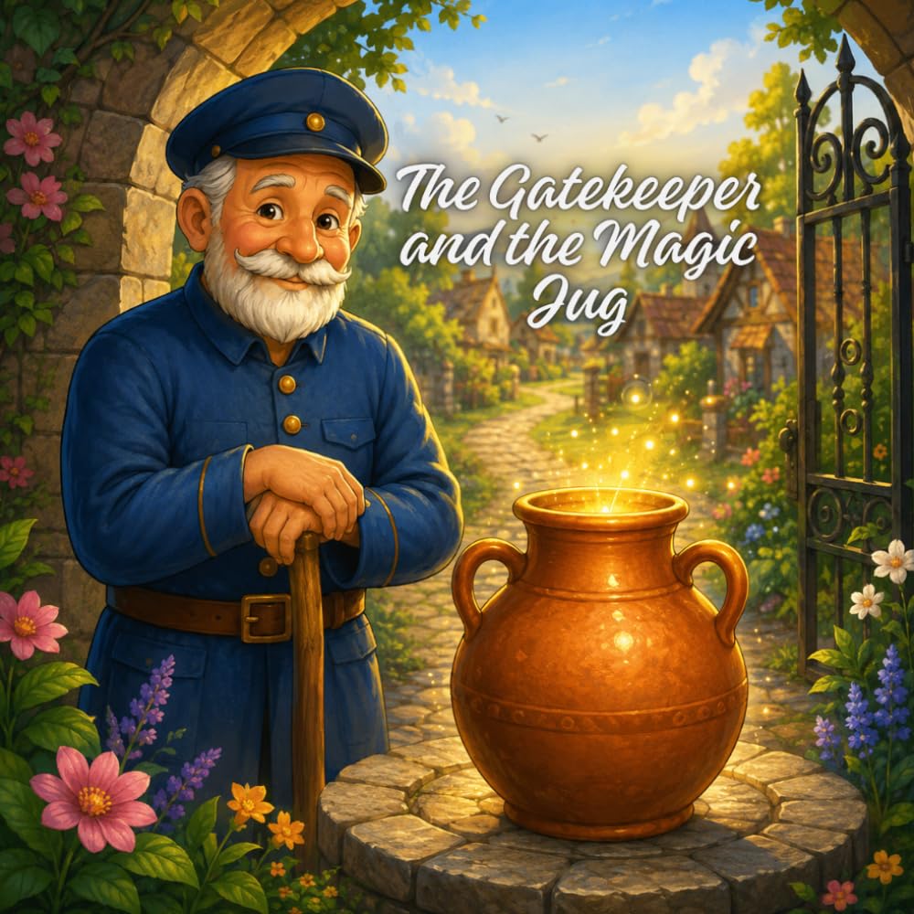 The Gatekeeper and the Magic Jug: A Heartwarming Tale of Kindness, Courage, and the Magic of Helping Others