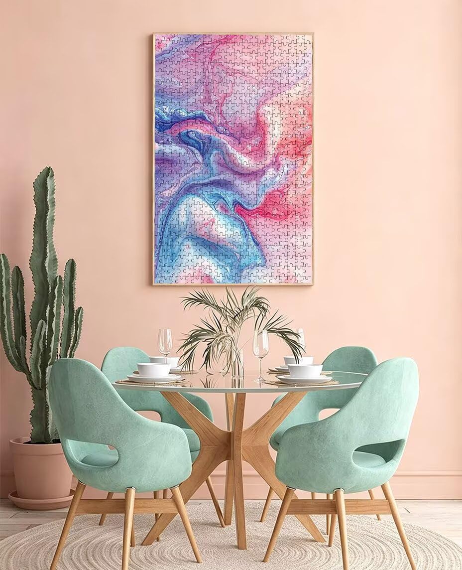 Puzzle dla dorosłych 6000, Ripple Color 6000 puzzli dla dorosłych, wymagające gry logiczne, klasyczne układanki, niemożliwe do złożenia ręcznie robione dekoracyjne, zabawne zajęcia rodzinne BXHZW080