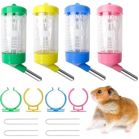 Amazon ハムスター 80ml ウォーターボトル 4個入り 水漏れ防止 自動給水器 ボトル ロールボール リス ハリネズミ 小動物用 Irrvin 給水器 ウォーターボトル 通販 Amazon ハムスター 80ml ウォーターボトル 4個入り 水漏れ防止 自動給水器 ボトル ロールボール リス ハリネズミ 小動物用 Irrvin 給水器 ウォーターボトル 通販