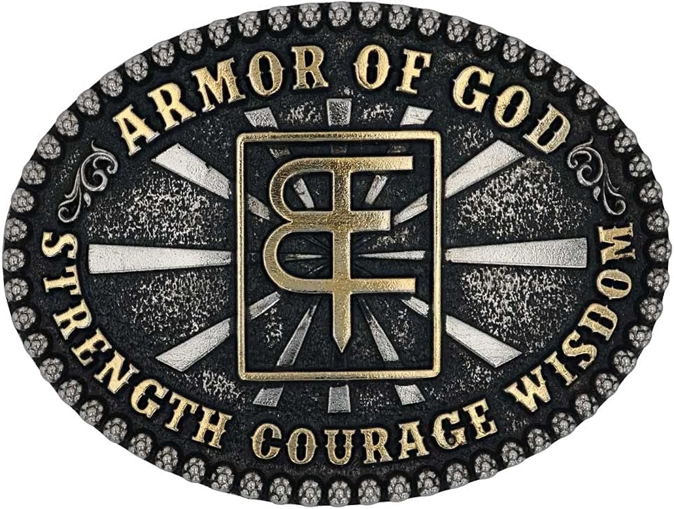 Christian belt buckles for sale Clearance
