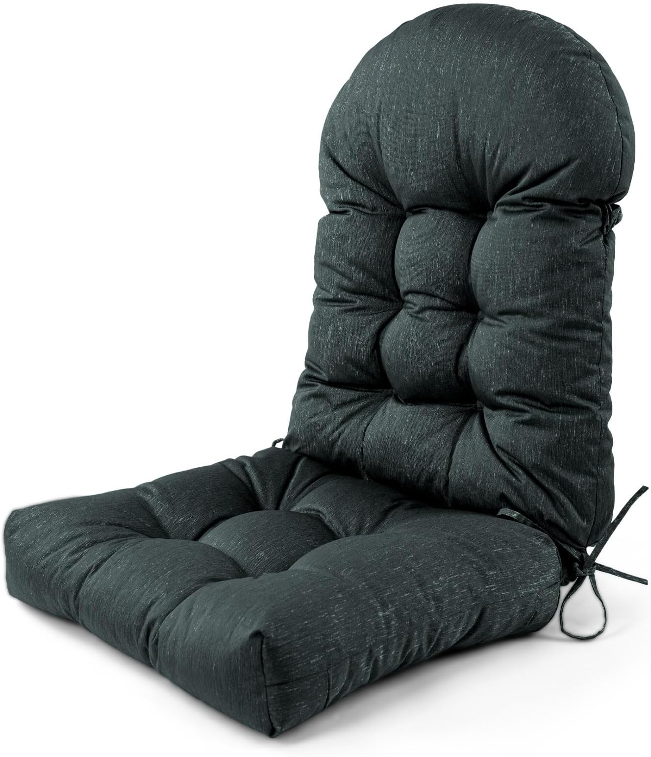 Adirondack Chair Cushion Outdoor Thicken Waterproof High Back Chair Cushion Indoor Non-Slip Rocking Chair Cushions Weather Tufted Seat Pads