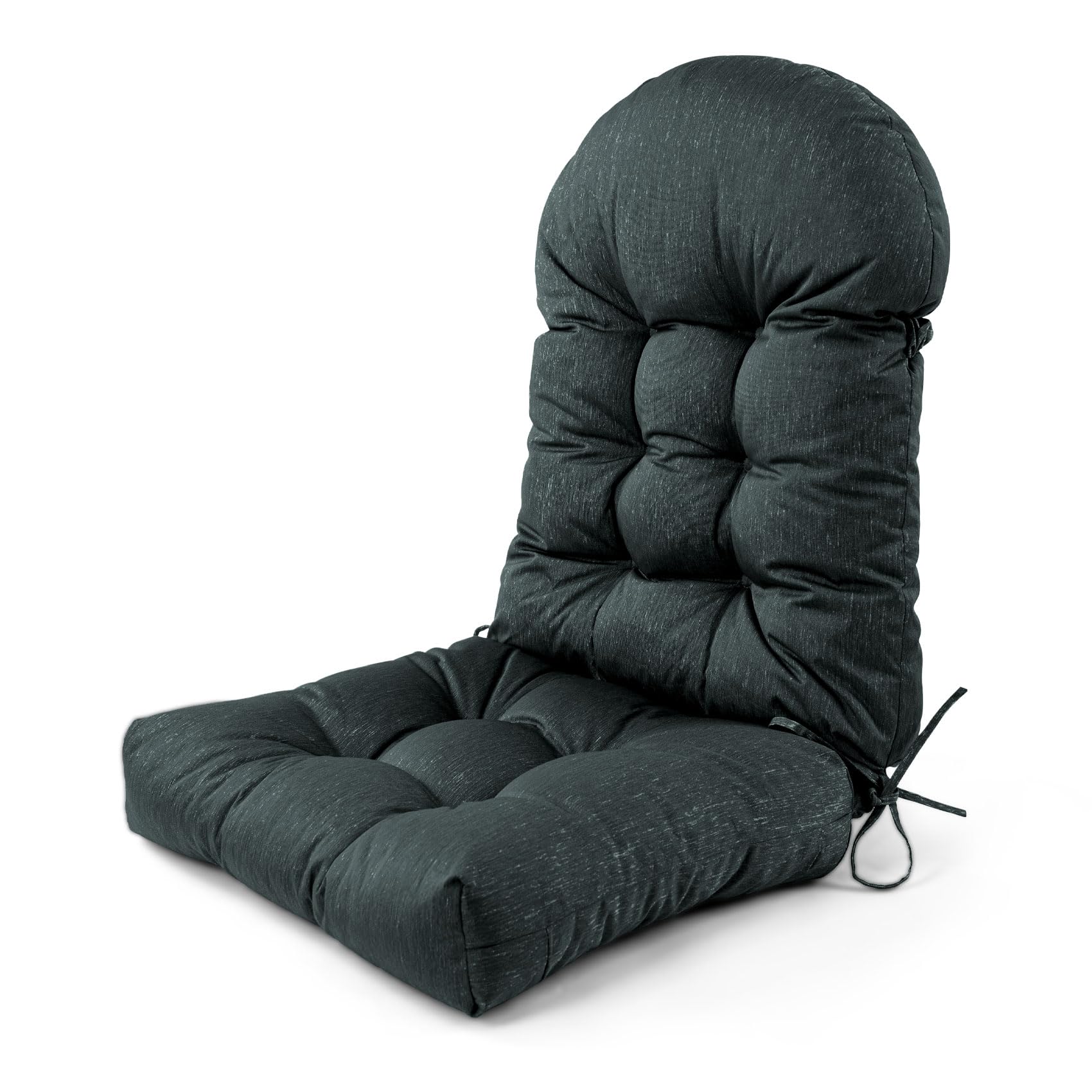 Adirondack Chair Cushion Outdoor Thicken Waterproof High Back Chair Cushion Indoor Non-Slip Rocking Chair Cushions Weather Tufted Seat Pads