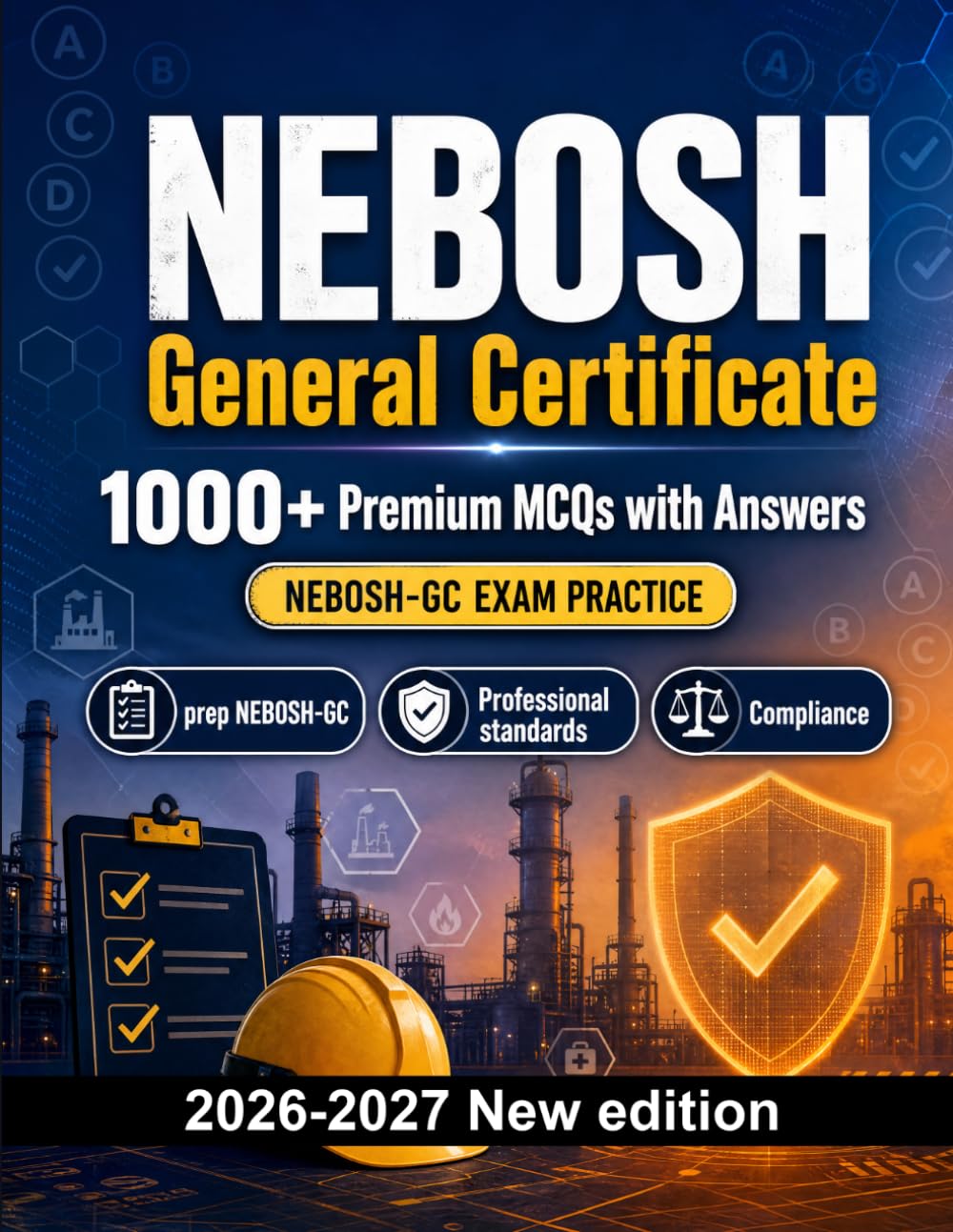 NEBOSH General Certificate : 1000 MCQ with Answers: Test prep NEBOSH-GC: MCQ Regulations, Professional standards, Compliance, Practice tests and mock papers to pass