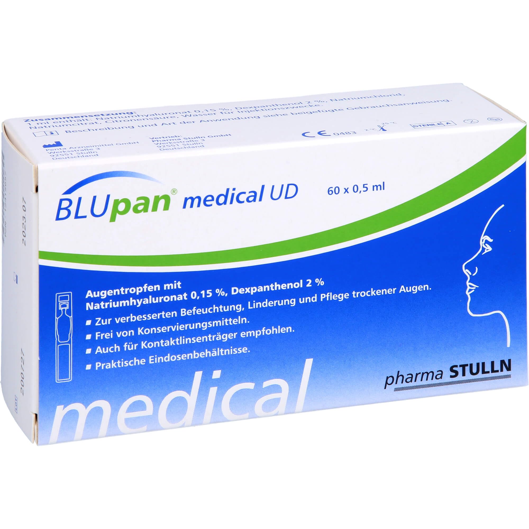 BLUPAN medical UD Augentropfen 60X0.5 ml
