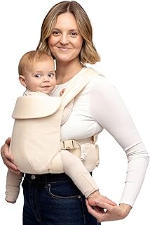 WildBird - Aerial Buckle Carrier - 2-24 Months - Standard (XS-XL) Sparrow - Front or Back Carry - Cross Straps, Lumbar Support, Headrest - Hip Healthy - Baby Carrier - Baby Essentials - New Mom Gifts