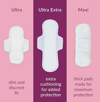 Natracare Ultra Extra Pads w/wings - Super - 10 Count