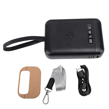 Hair Extension Glue Light, 405nm LED Light 5000mAh Rechargeable Handheld Glue Curing Lamp Hair Extension Tool for Home Hair Salon Black