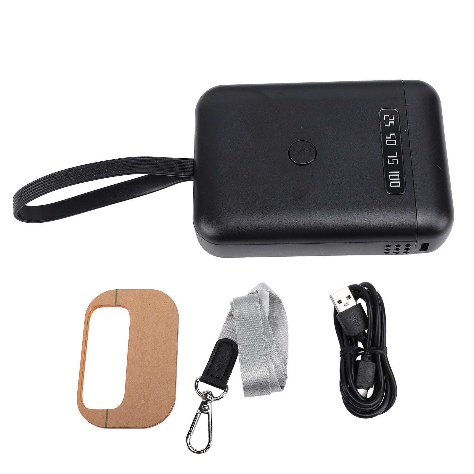Kit de Extensiones de Cabello con Luz V, Luz de Extensión de Cabello LED UV de 405nm, Herramienta de Extensión de Cabello Recargable con Batería de 5000mAh para Salón en Casa