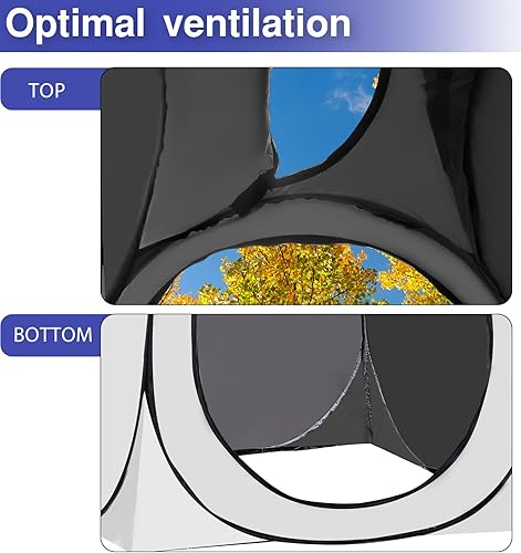 Miniatura 6 de Tienda de campaña portátil de privacidad, campamento al aire libre, baño, baño, ducha, amplio vestidor, vestuario para senderismo, playa, picnic,