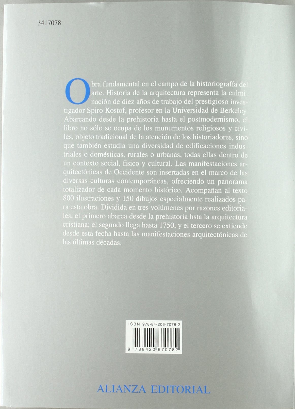 Historia de la arquitectura, 3 (Alianza forma (AF))