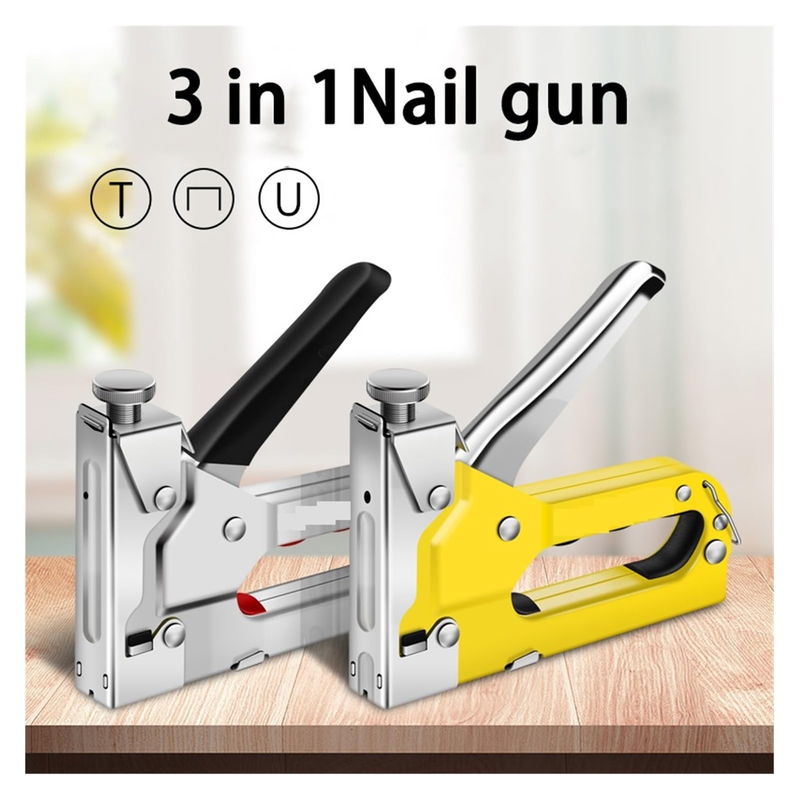 Zszywacz Zszywacz 3 W 1 O Dużej Wytrzymałości Ze Zszywkami Do Usuwania Zszywaczy Do Obróbki Drewna Diy Mebli Ręczny Zszywacz Zszywacz Do mocowania materiałów, dekoracji, stolarki