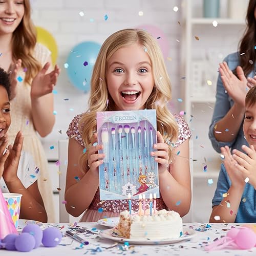 Miniatura 8 de Disney Frozen - Juego de 8 brochas de maquillaje Townley Girl
