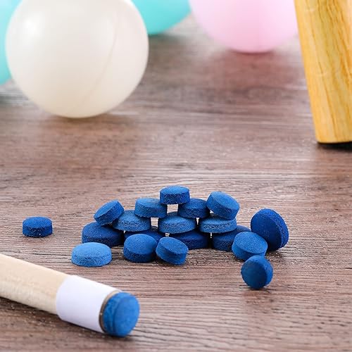 Miniatura 6 de Gejoy Juego de 20 puntas de repuesto para taco de billar con caja de almacenamiento para billar