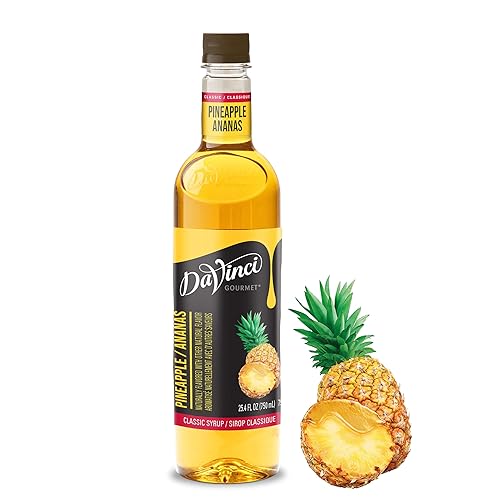 DaVinci Gourmet Classic - Jarabe de piña, 25.4 onzas (paquete de 1)