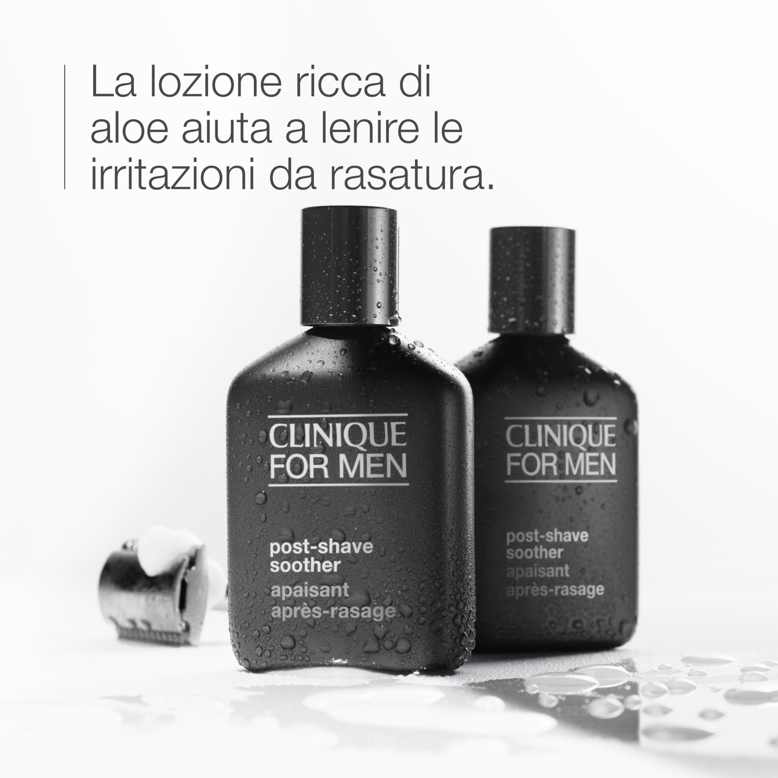 Clinique For Men Post-Shave Soother Lozione Dopobarba | Idrata e Lenisce le Irritazioni da Rasatura, 75 ml