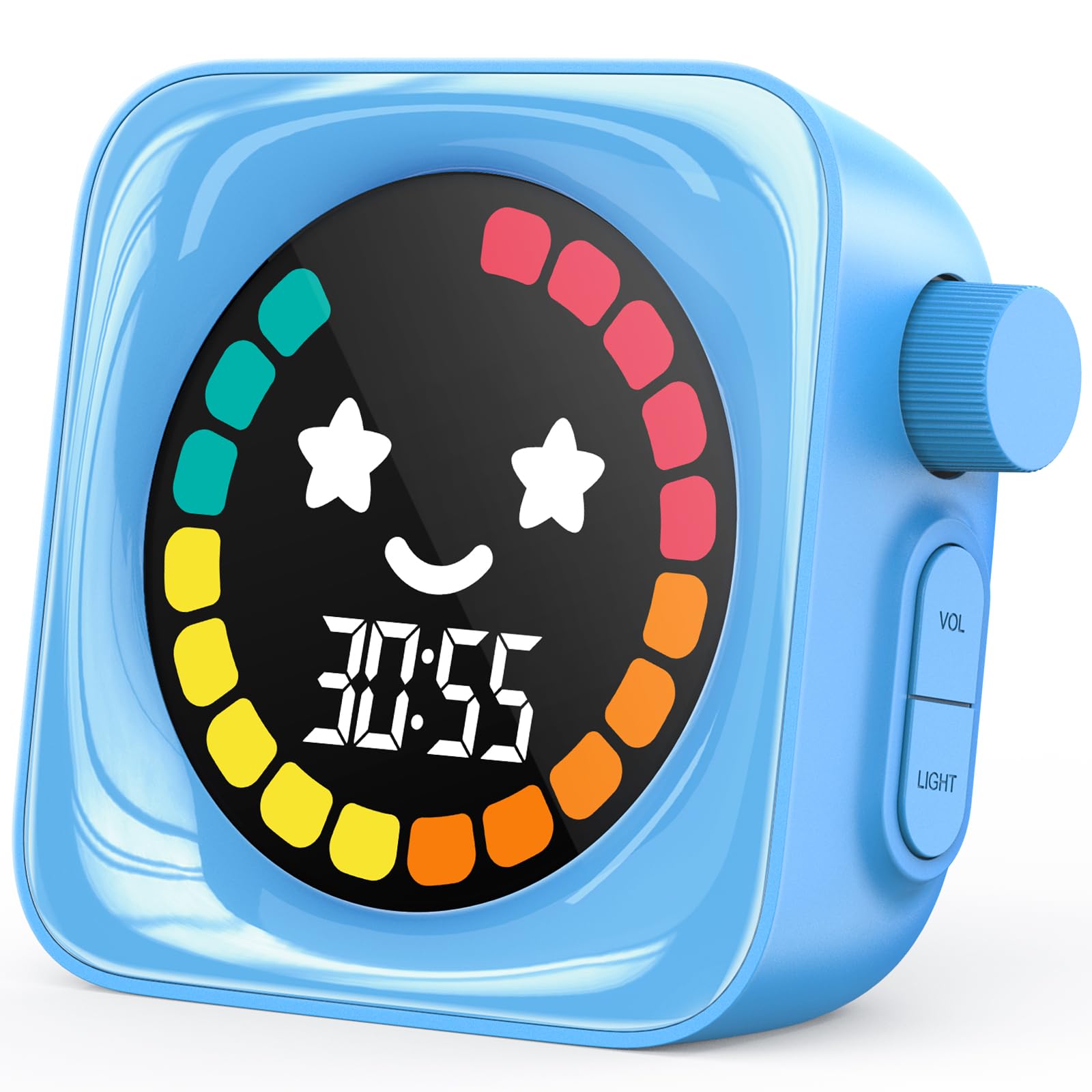 Sonneten Visual Timer for Kids, 99 Minute Digital Cute Kids Visual Timer Classroom Timer for Homeschool Supplies Study Teaching Time Management Tool Countdown Timer