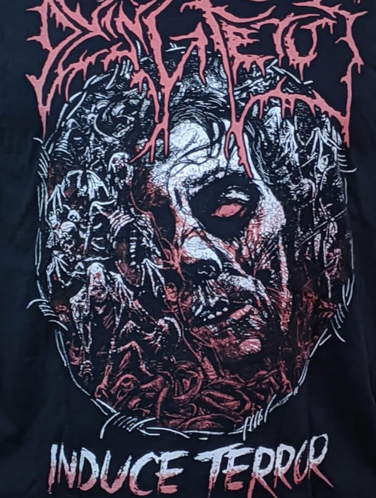 Hardcore Apparel Dying Fetus (Induce Terror) Men's T-Shirt