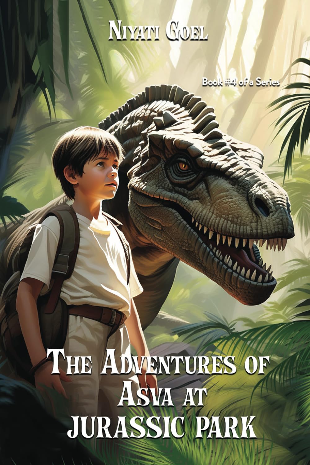 The Adventures of Asva at Jurassic Park      Paperback – April 5, 2024