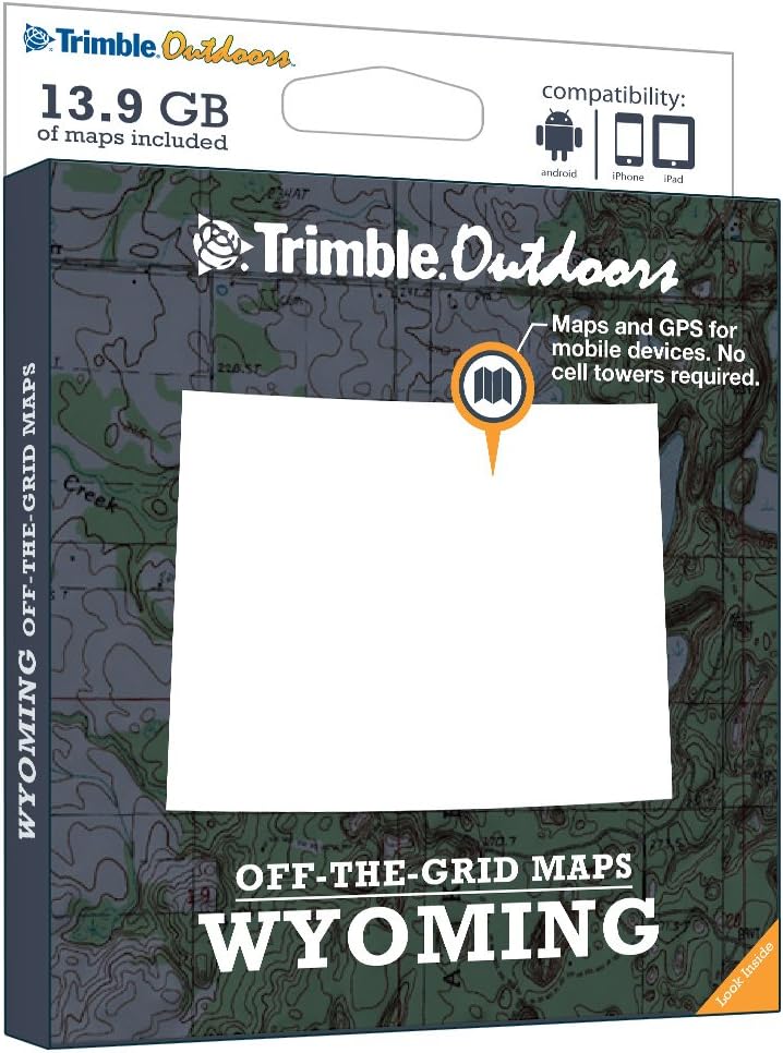 Trimble Outdoors Wyoming Off-The-Grid Maps