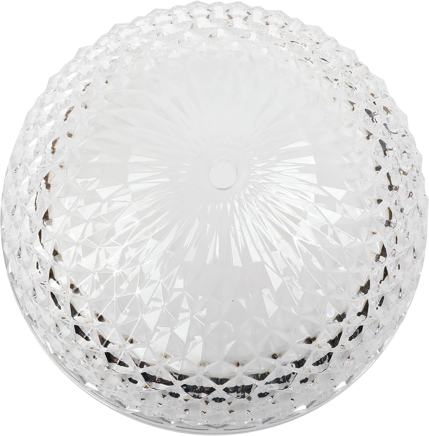 Elegant Clip On Ceiling Light Cover, Clear