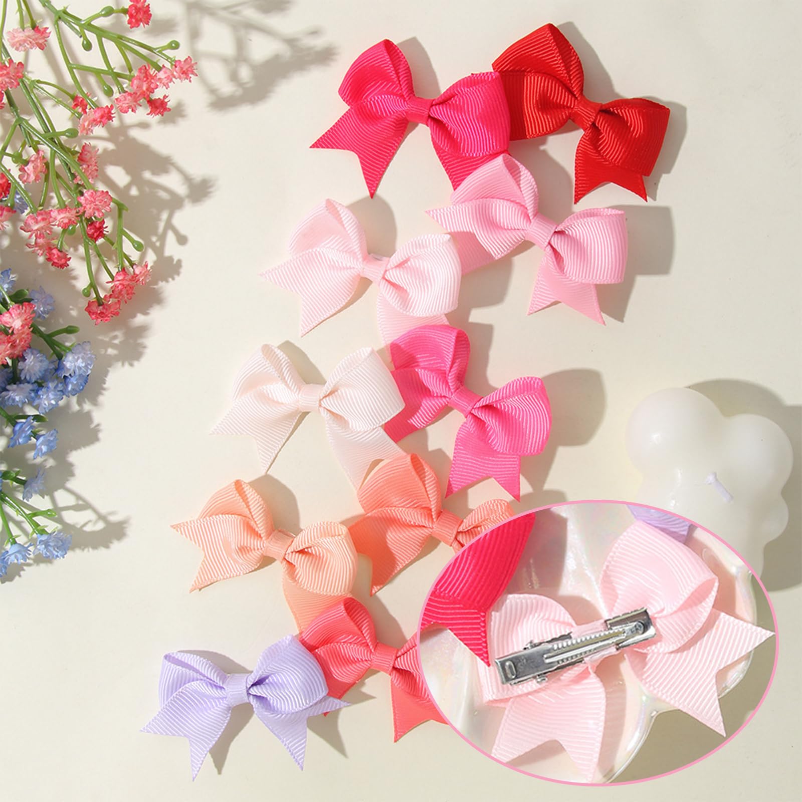 45 Piezas Pinzas Pelo Mujer, Pinzas de Cocodrilo Horquillas Pelo Mujer, Coloridas Lazos Pelos Niña, Bonita Shorquillas Pelos Niña A la Moda Hair Clips, Versátiles Lazos Peloes Bebe para Bebés