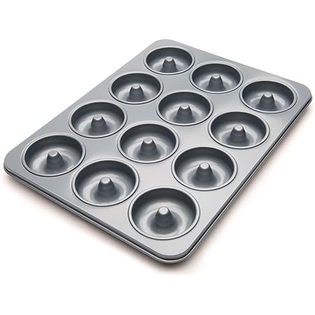 Fox Run Non-Stick Mini Donut Pan, 12-Cavity