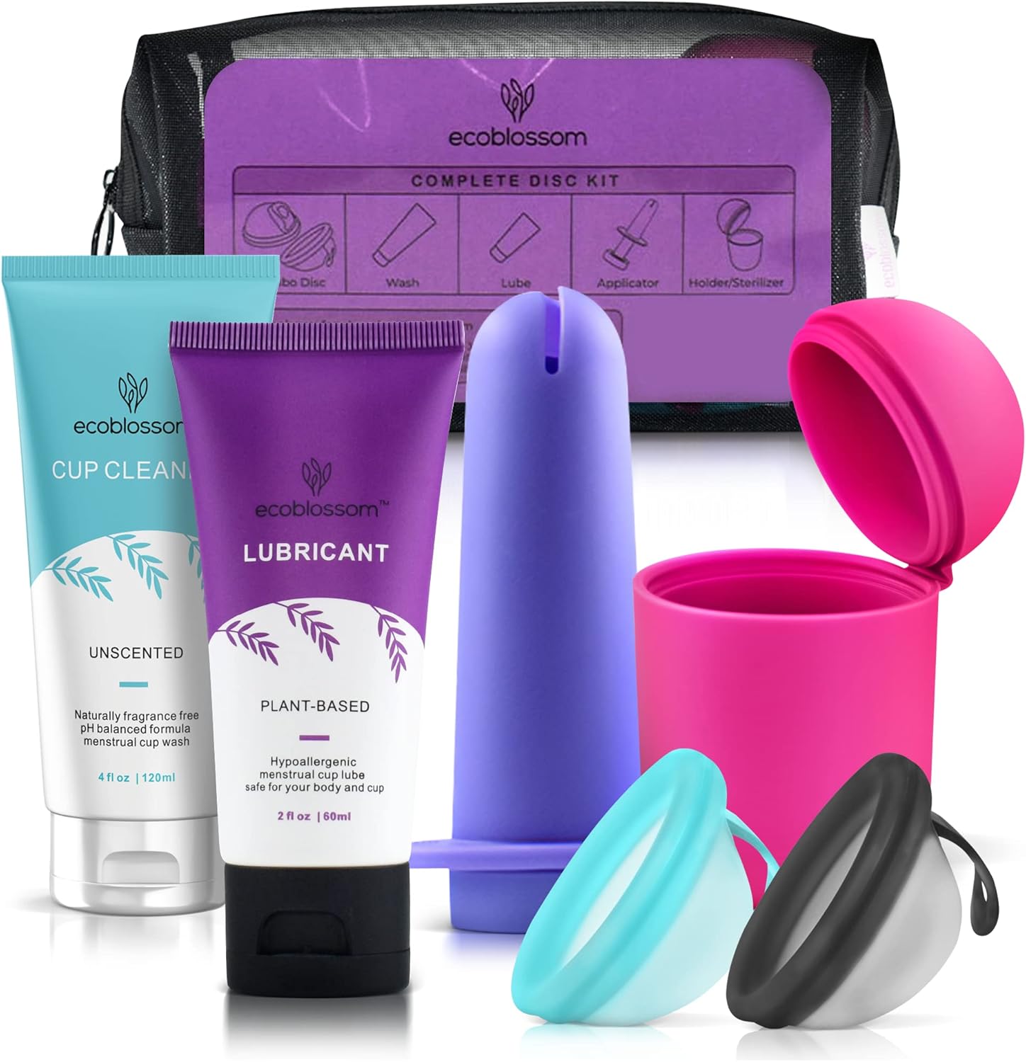 Ecoblossom Complete Menstrual Disc Kit