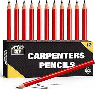 SOL 12pk Work Pencils for Builders