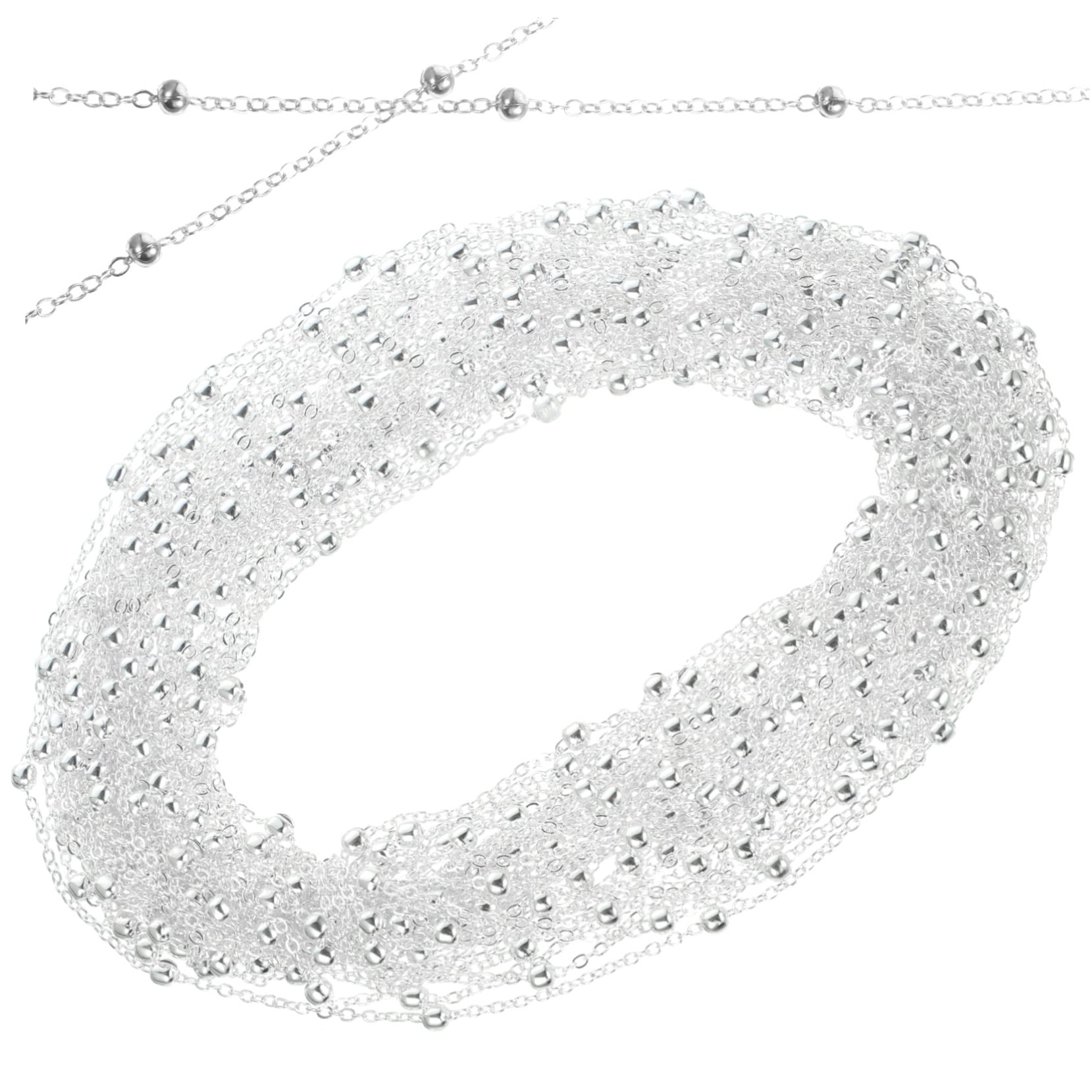 SHINEOFI 5 di Catene per Gioielli per Collana Catene per Collane per Artigianato