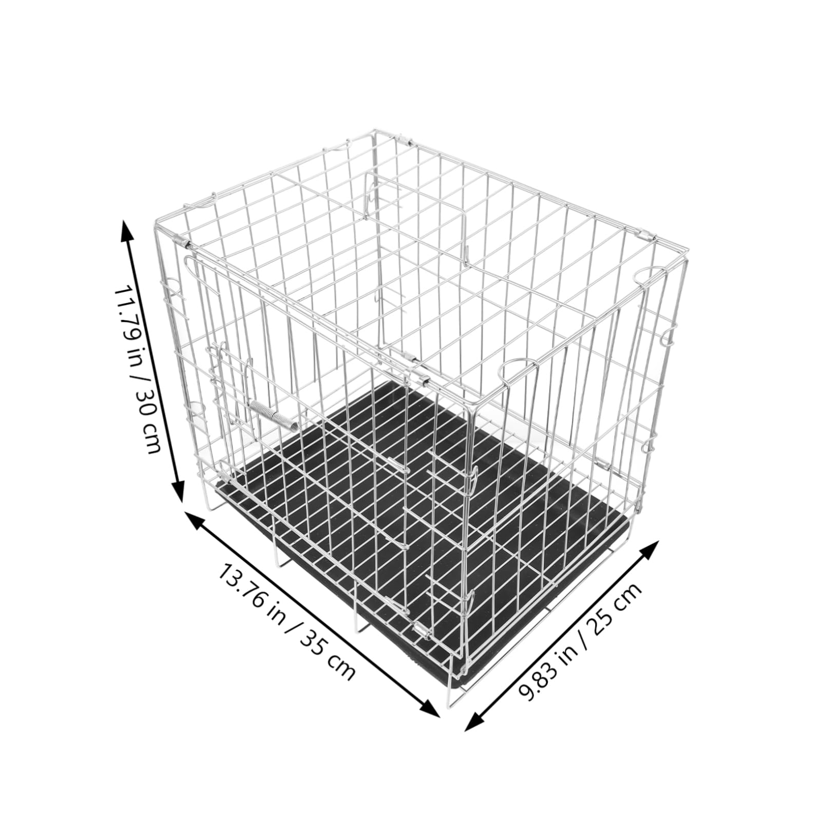DOITOOL Jaula para Loros y Pájaros Gran Capacidad Acero Inoxidable Fácil De Limpiar y Mantener